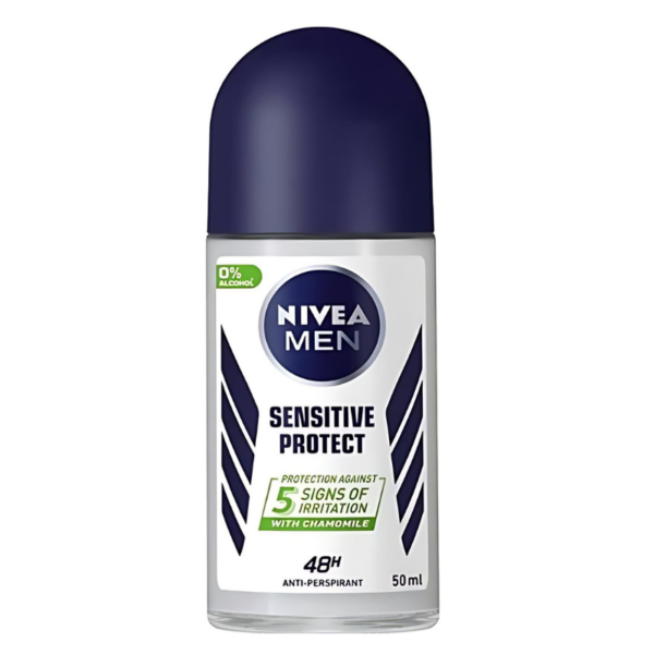 Nivea Men Sensitive Protect 48H Anti-Perspirant Deodorant Roll-On 50 ml