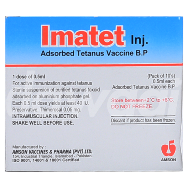 Imatet    40IU|0.5ml injection 2 x 5's