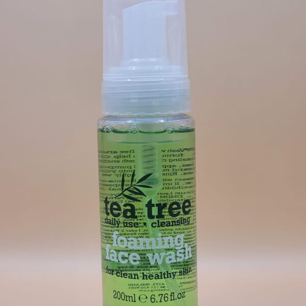tea tree dailu use cleansing foaming face wash 200mle
