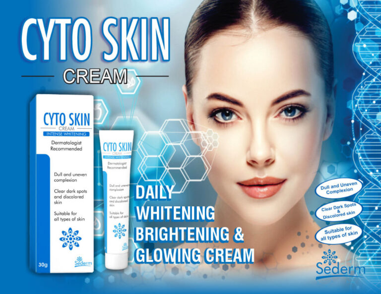 CYTO Skin Cream – Intense Whitening Formula 30gm