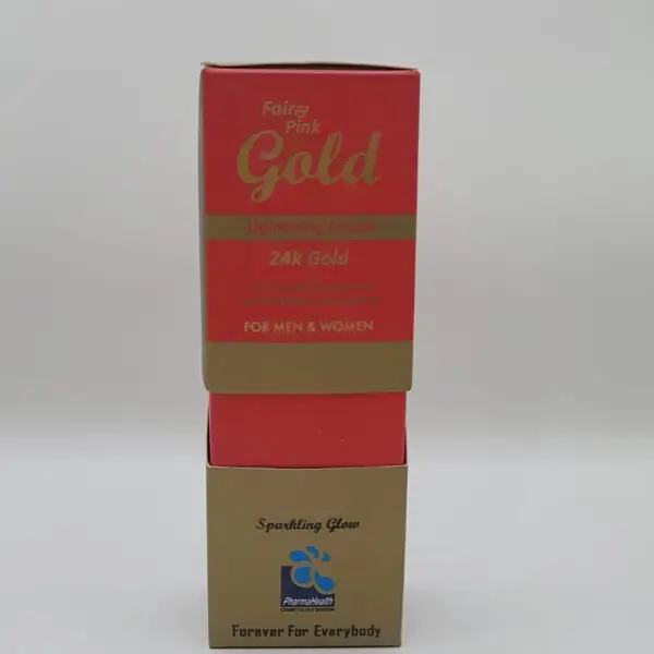 Fair & Pink 24K Gold Lightening Cream – Sparkling Glow for Men & Women