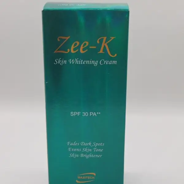 Zee-K Skin Whitening Cream SPF 30 PA++ – MAXITECH Protection & Brightening (30g)