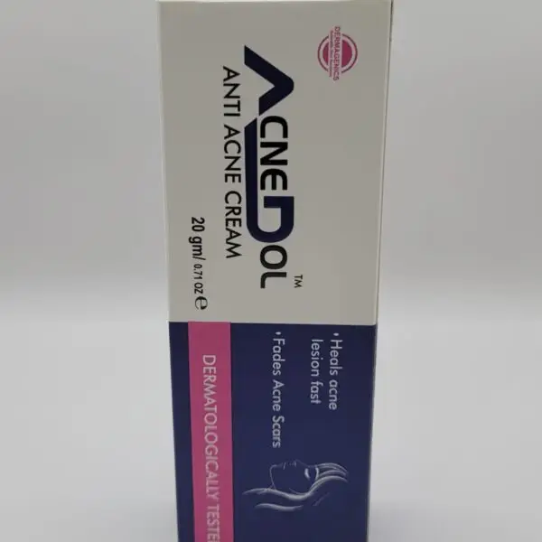 ACNEDOL™ Anti-Acne Cream – Targets Pimples, Redness & Oily Skin (20gm)